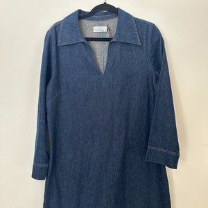 & Other Stories Mini Denim 70s Dress